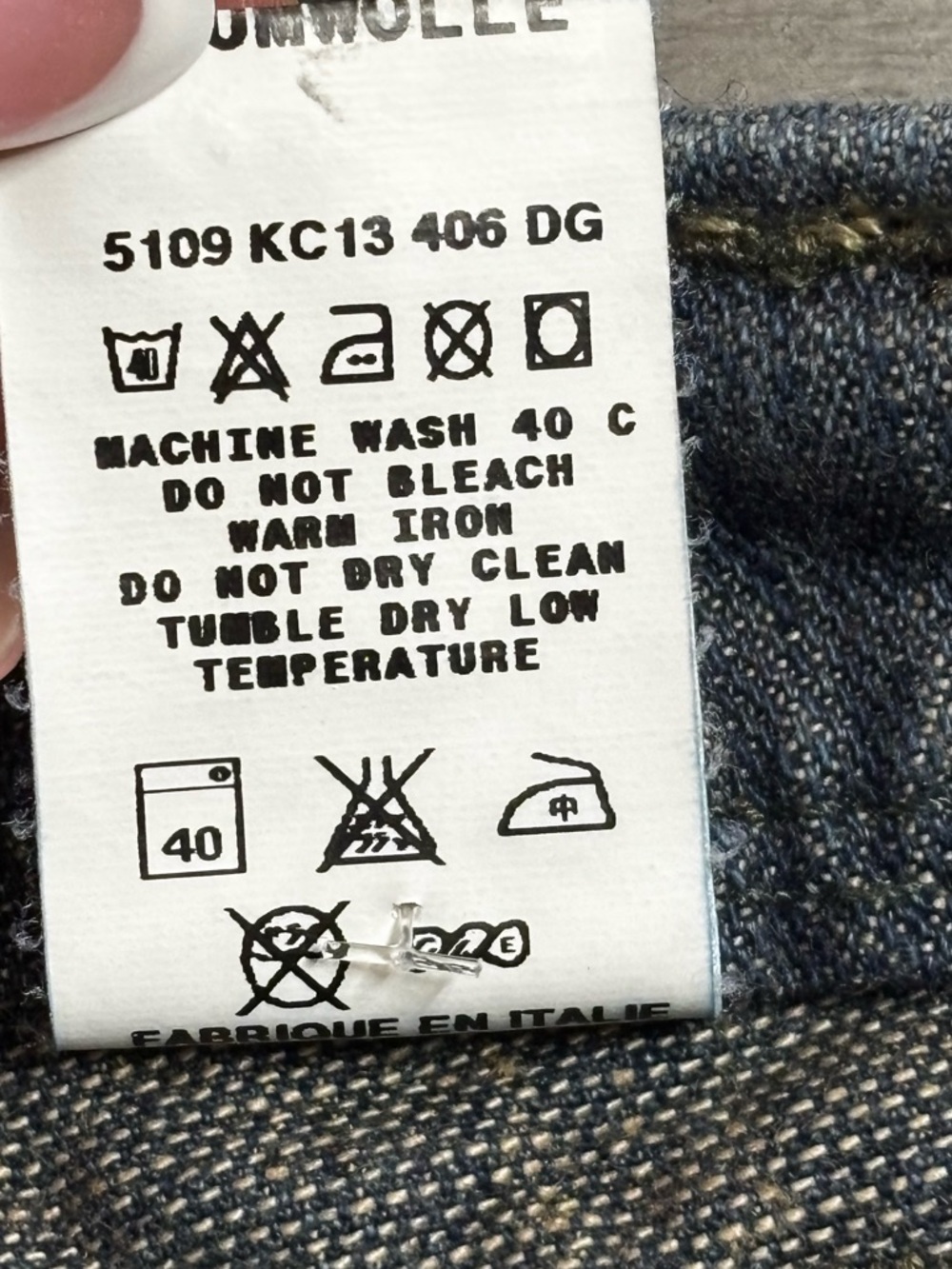 Vintage Miss Sixty Denim Skirt Small Y2K Made In Italy Low Rise Jean Skirt - Picture 7 of 11